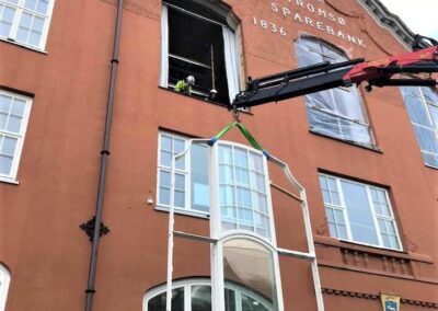 Montering av nye vinduer